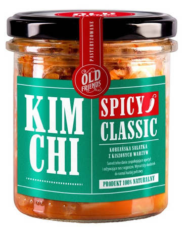 SET 6 x Kimchi classico piccante pastorizzato 280 g - vecchi amici