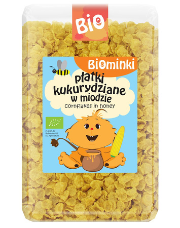 Cornflakes al miele bio 500 g - Biominki