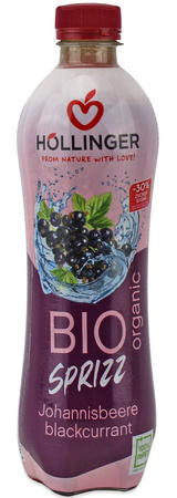 Bevanda gassata al ribes nero 30 % meno zucchero bio 500 ml - HOLLINGER
