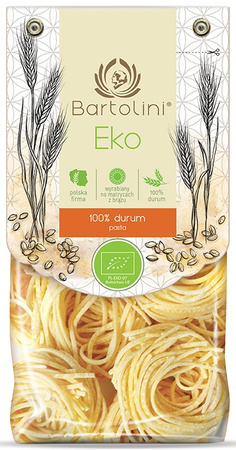 Pasta di semola, nidi di spaghetti alla chitarra 250 g – Bartolini