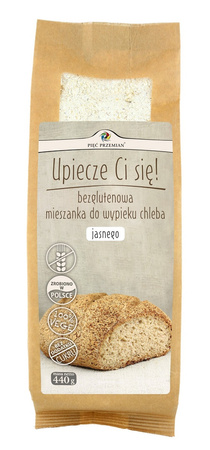 Miscela di pane leggero senza glutine 440 g - Cinque Trasformazioni