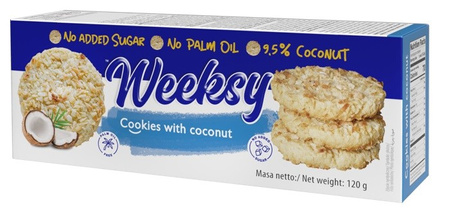 Biscotti di pasta frolla al cocco senza zucchero 120g Bogutti