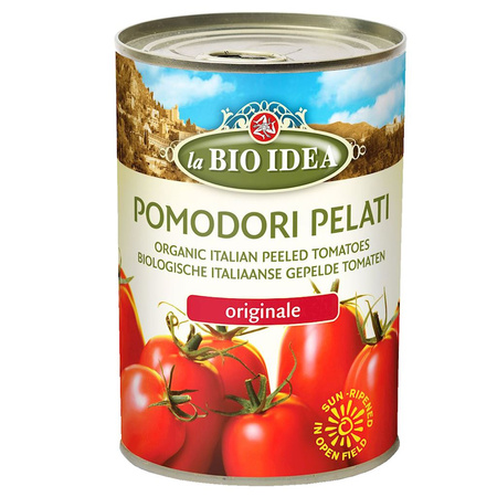 Pomodori pelati biologici 400 g – La Bio Idea