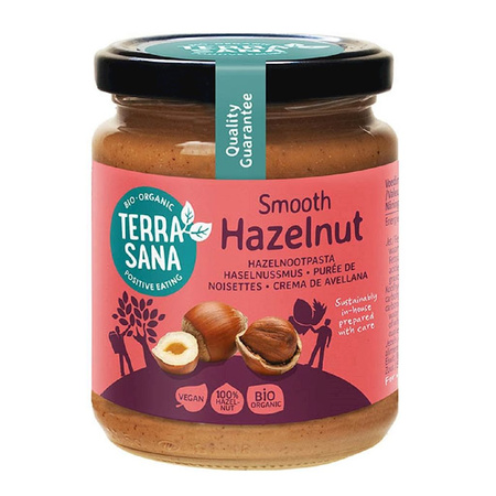 Crema di Nocciole Tostate 100% Biologica 250 g – Terrasana