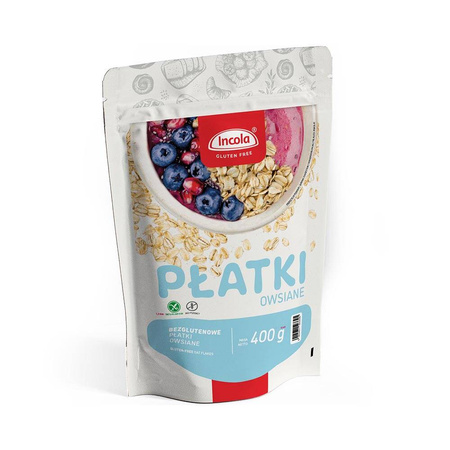 Fiocchi d'avena senza glutine 400 g - Incola - Gfs