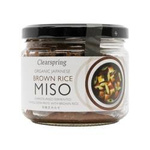 Miso di riso integrale - non pastorizzato biologico 300 g – Clearspring