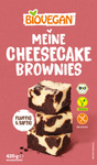Miscela di cheesecake-brownie senza glutine bio 420 g - BIOVEGAN