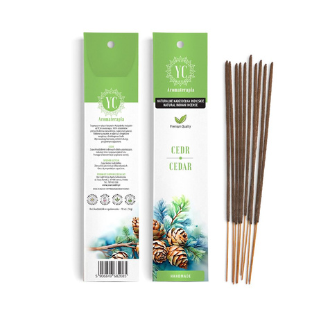 Incensi indiani al cedro (10 pz.) 16 g – Your Candle
