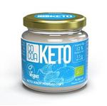 Crema di mandorle Keto con olio MCT senza zuccheri aggiunti Biologico 200 g – Cacao