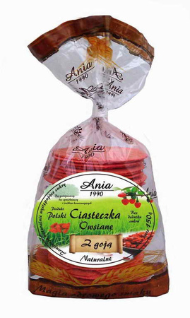 Biscotti d'avena con Goji senza zucchero 150 g – Ania Bio