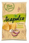 Nachos alla panna acida e cipolla BIO 125 g – Acapulco