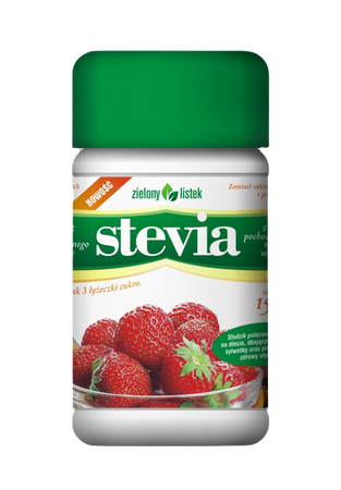 Edulcorante in polvere 150 g di stevia verde in foglie