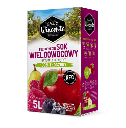 Succo di frutta naturale torbido 5 l