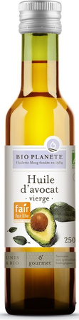 Olio di polpa di avocado spremuto a freddo bio 250 ml