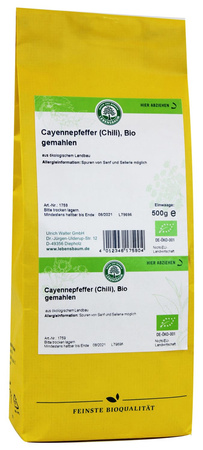 Peperoncino (pepe di Caienna) bio 500 g (lebensbaum)