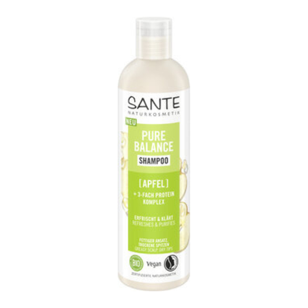 Shampoo normalizzante per capelli grassi mela e complesso proteico ECO 250 ml - Sante Naturkosmetik