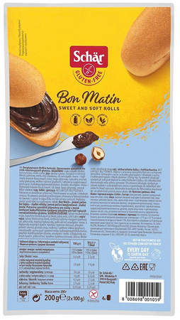 Panini dolci senza glutine 200 g