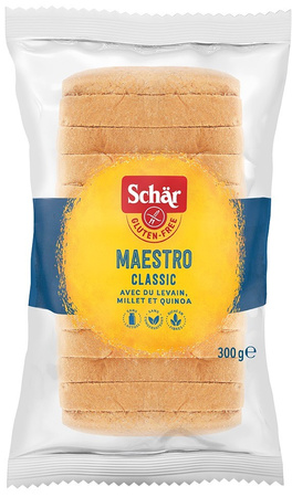 Maestro classic - pane bianco senza glutine 300 g