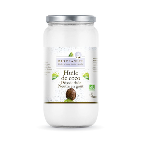 Olio di cocco inodore bio 950 ml - Bio Planete