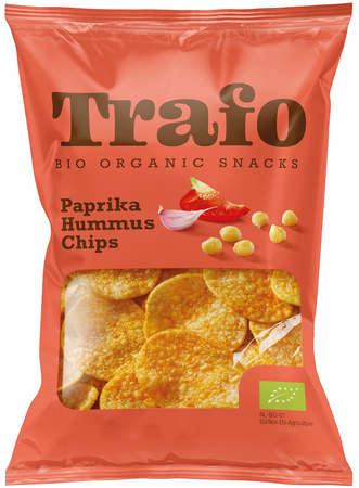 Patatine di ceci senza glutine al gusto di paprika bio 75 g