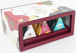 Collezione di tè natalizi piramidi bio (benessere - 3 gusti) (12 x 2 g) 24 g english tea shop organic