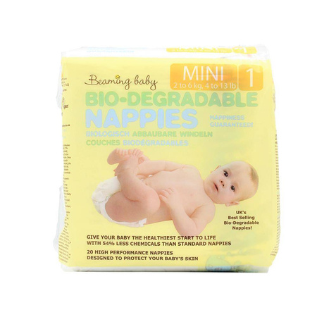 Size 1, pieluszki Mini 2-5 kg, 20 szt.