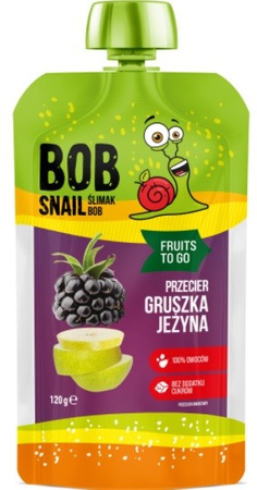 Smoothie di pera e mora senza zuccheri aggiunti 120 ml – Eco-snack