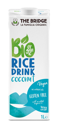 Bevanda riso e cocco senza glutine 1 l Biologico – The Bridge