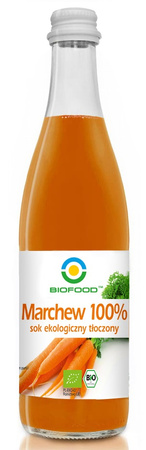 Succo di carota NFC senza glutine BIO 500 ml – Alimento biologico