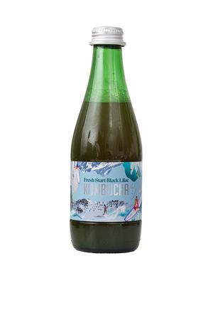 Kombucha ai fiori di sambuco (Fresh start black lilac) BIO 330 ml - KOMBUCHA BY LAURENT