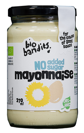Maionese all'uovo senza zuccheri Biologica 370 ml – Bio Bandits
