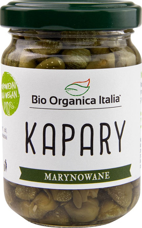 Capperi marinati Biologici 140 g (90 g) vaso – Bio Organica Italia