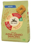 Biscotti di avena e grano saraceno con olio extravergine di oliva (14%) bio 250 g