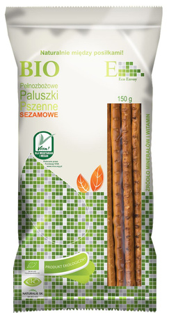 Bastoncini al sesamo biologici 150 g – Envoy