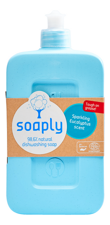 Detergente per piatti ecologico all'eucalipto 500 ml - SOAPLY