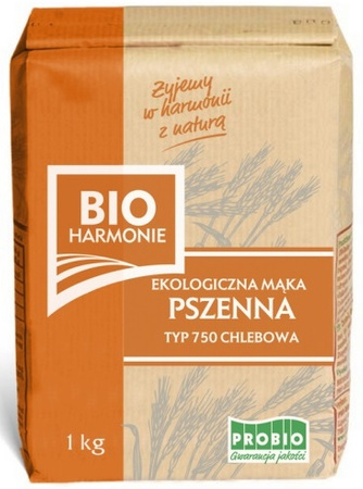 Farina di grano tenero per pane tipo 750 biologica 1 kg - pro BIO – Bioharmonie