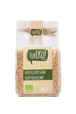 Sesamo bianco non decorticato biologico 250 g – Eureko