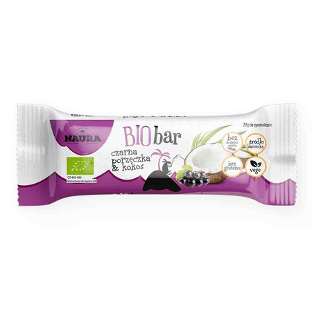 Ribes nero e cocco bar bio 35 g