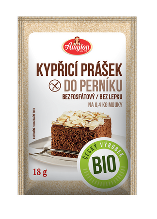 Polvere da forno con spezie di pan di zenzero senza glutine bio 18 g