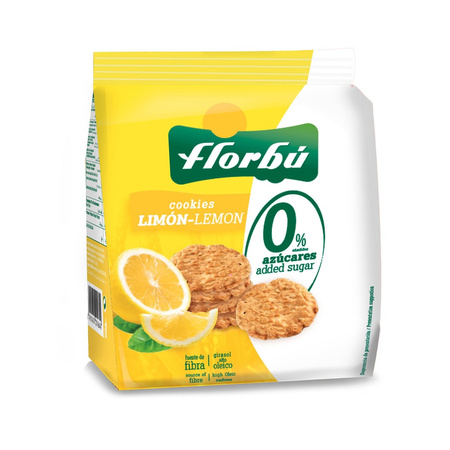 Biscotti al limone senza zucchero aggiunto 130 g - Florbu