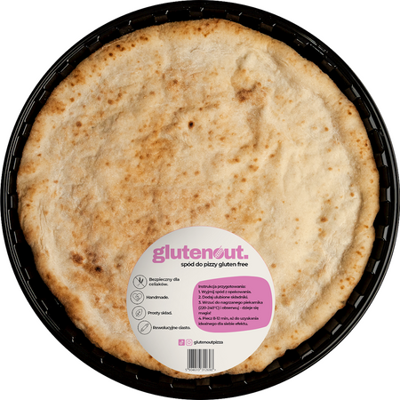Base per pizza senza glutine 230 g - GLUTEN OUT