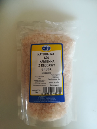 SET 10 x Sale grosso naturale 1 kg