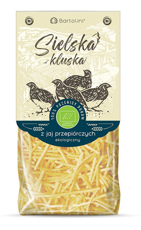 Tagliatelle all'uovo di quaglia Idyllic krajanka bio 250g