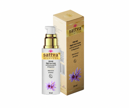Crema viso notte Pro-age 50 ml - Sattva (ayurveda)