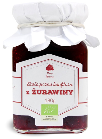 Marmellata di mirtilli rossi bio 180 g