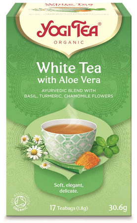 Tè bianco con aloe vera bio (17 x 1,8 g) 30,6 g