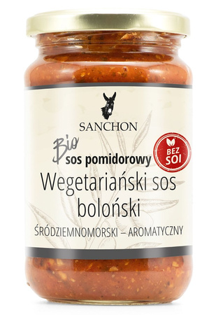 Salsa bolognese vegana senza glutine Bio 330 ml – Sanchon