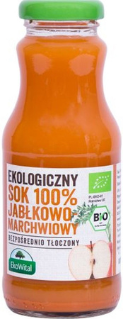 Succo di mela e carota 100% Biologico 250 ml – Ekowital