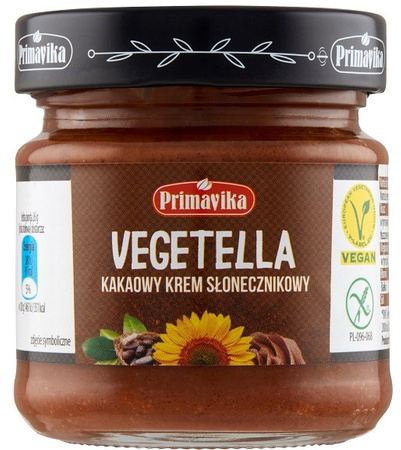 Crema al cacao e girasole Vegetella 160 g – Primavika