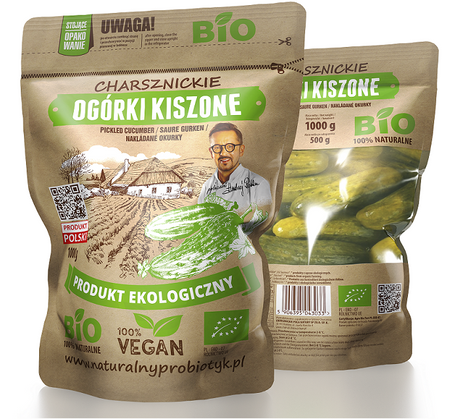 SET 6 x Cetriolini fermentati BIO 1000/500 g Charsznickie